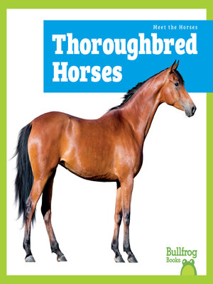 cover image of Thoroughbred Horses